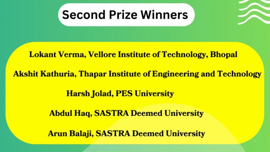 Second Prize winner